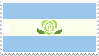 Stamp with the Achillean flag.